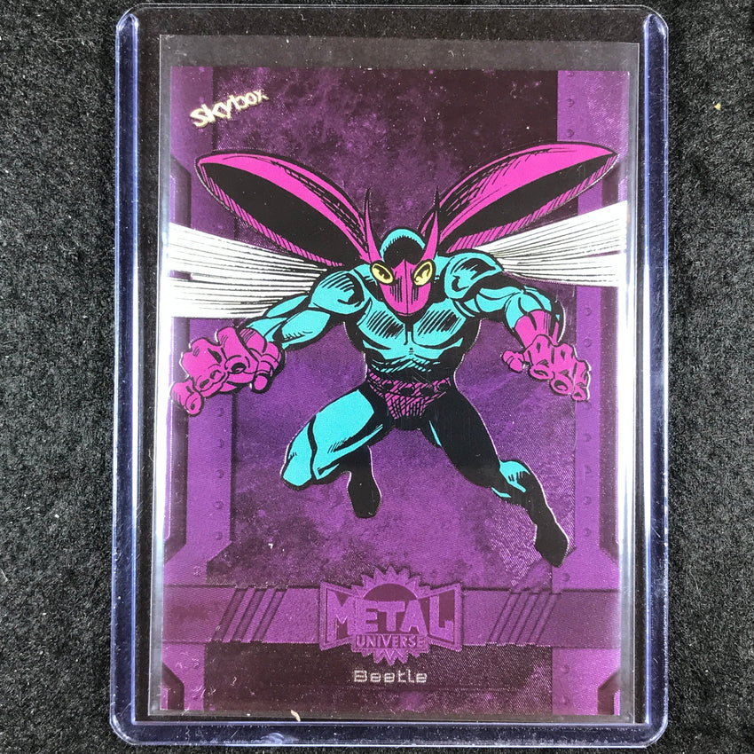2024 Marvel Metal Universe Avengers BEETLE Base Purple FX 189/199 #192