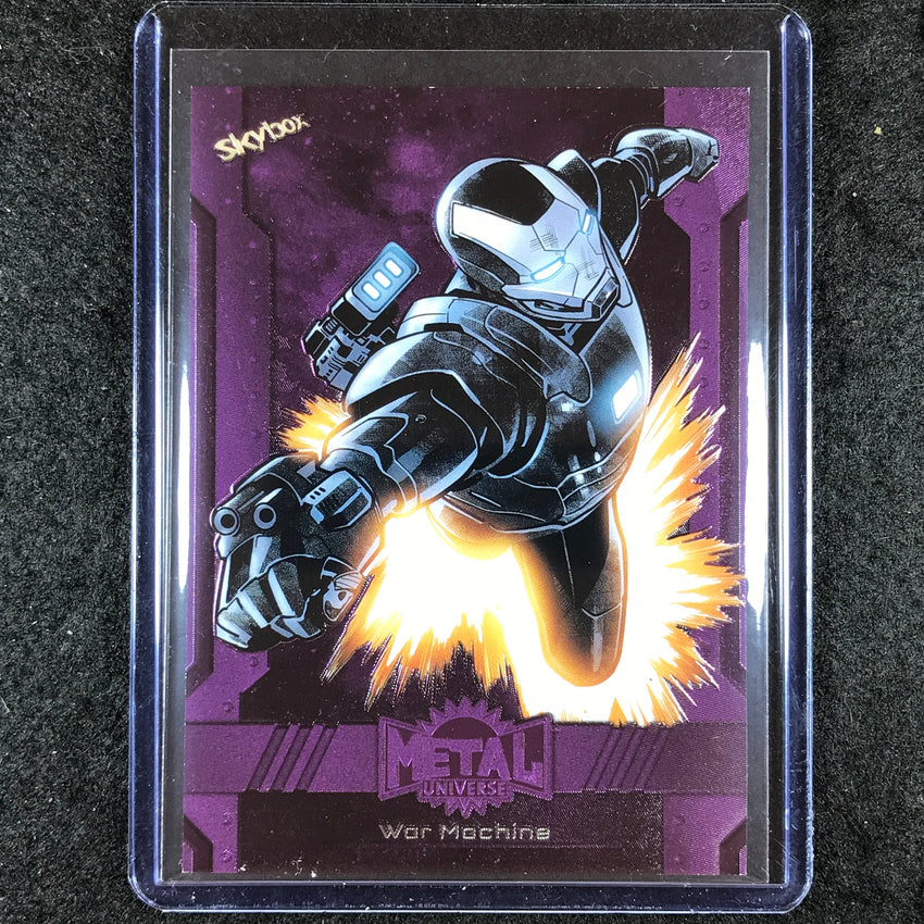 2024 Marvel Metal Universe Avengers WAR MACHINE Base Purple FX 163/199 #197