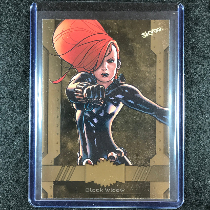 2024 Marvel Metal Universe Avengers BLACK WIDOW Base Bronze FX 115/150 #13