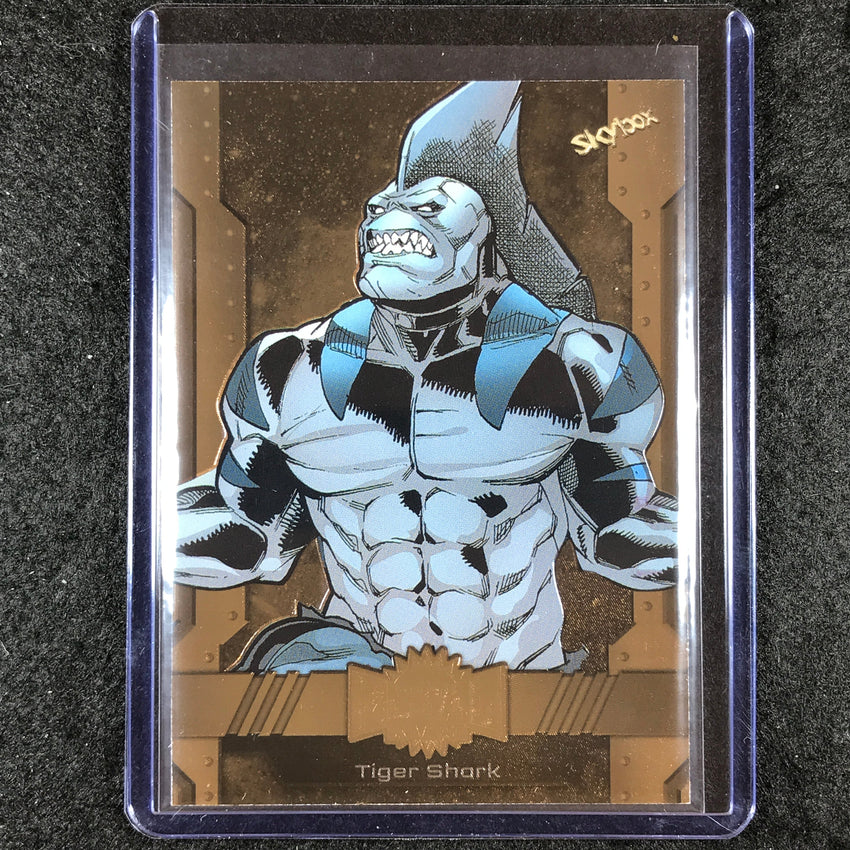 2024 Marvel Metal Universe Avengers TIGER SHARK Base Bronze FX 107/150 #33