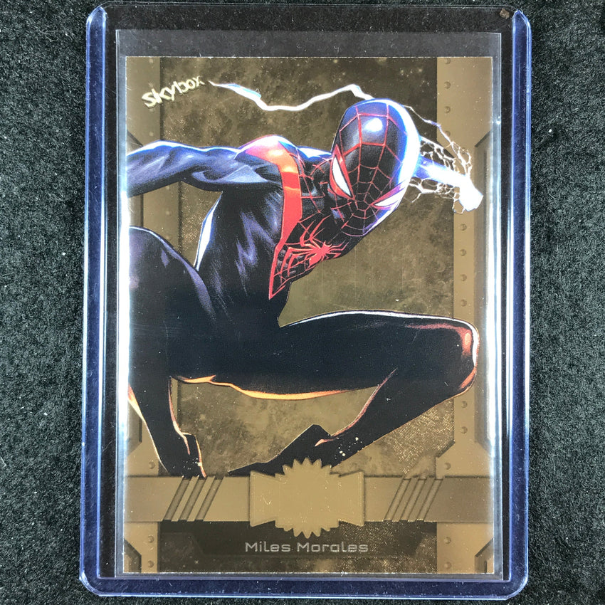 2024 Marvel Metal Universe Avengers MILES MORALES Base Bronze FX 142/150 #54
