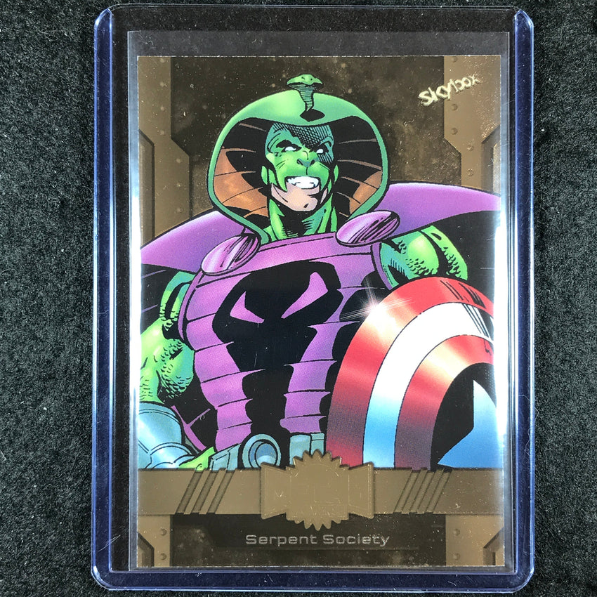 2024 Marvel Metal Universe Avengers SERPENT SOCIETY Base Bronze FX 69/150 #57