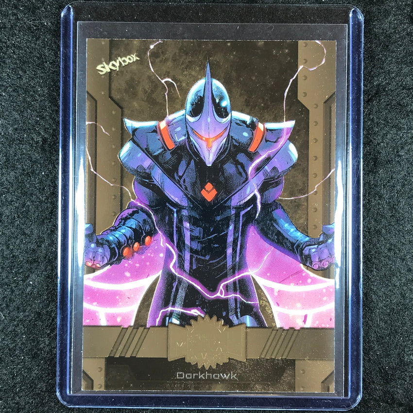 2024 Marvel Metal Universe Avengers DARKHAWK Base Bronze FX 115/150 #78