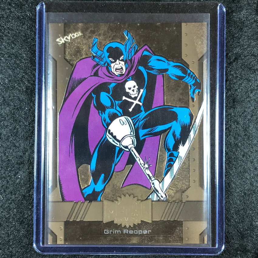 2024 Marvel Metal Universe Avengers GRIM REAPER Base Bronze FX 87/150 #144