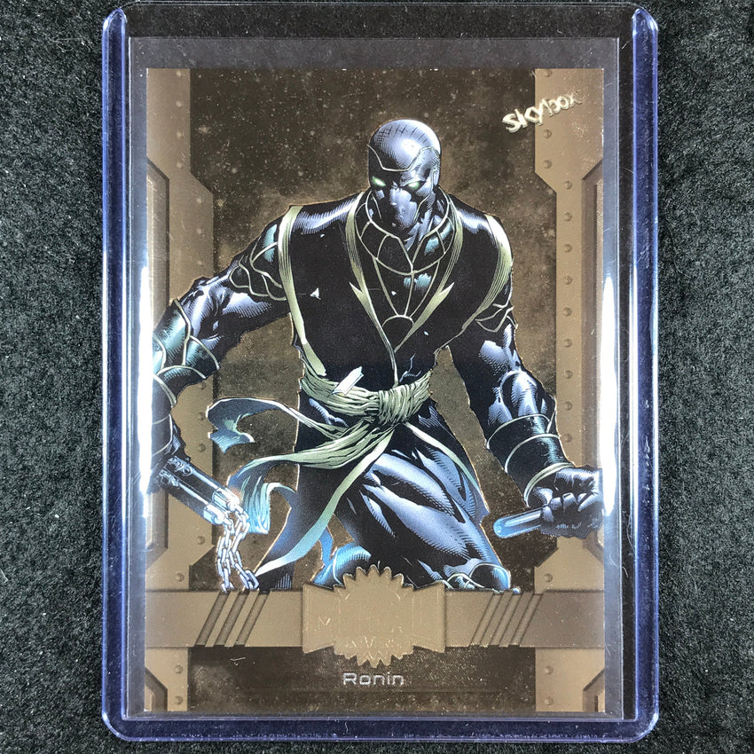 2024 Marvel Metal Universe Avengers RONIN Base Bronze FX 59/150 #149