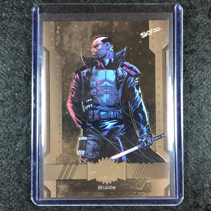 2024 Marvel Metal Universe Avengers BLADE Base Bronze FX 82/150 #182