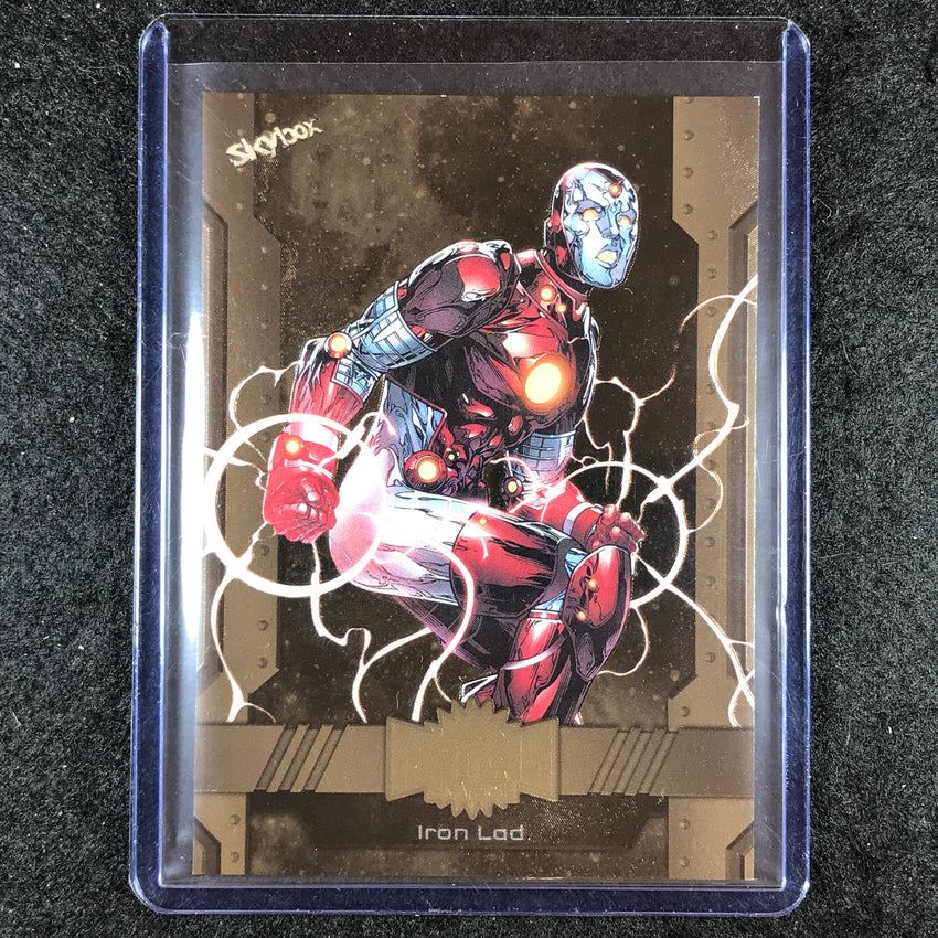 2024 Marvel Metal Universe Avengers IRON LAD Base Bronze FX 32/150 #195