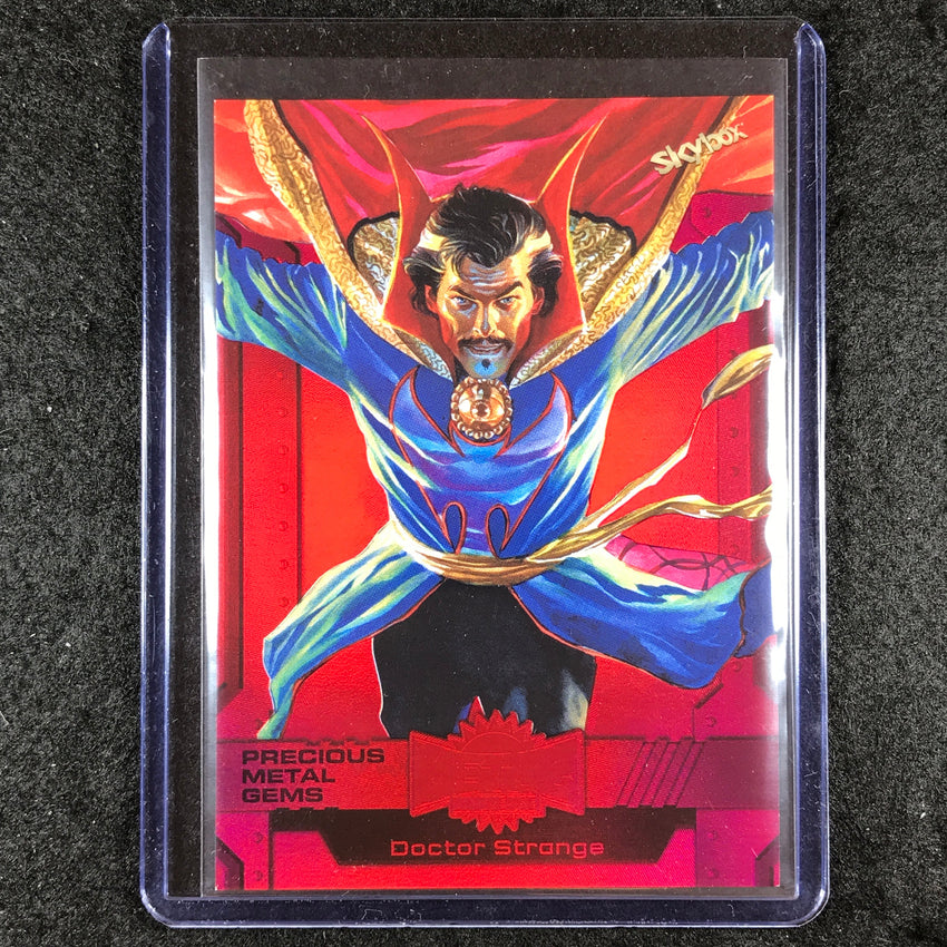 2024 Metal Universe Avengers DOCTOR STRANGE Precious Metal Gems Red 65/100 #86