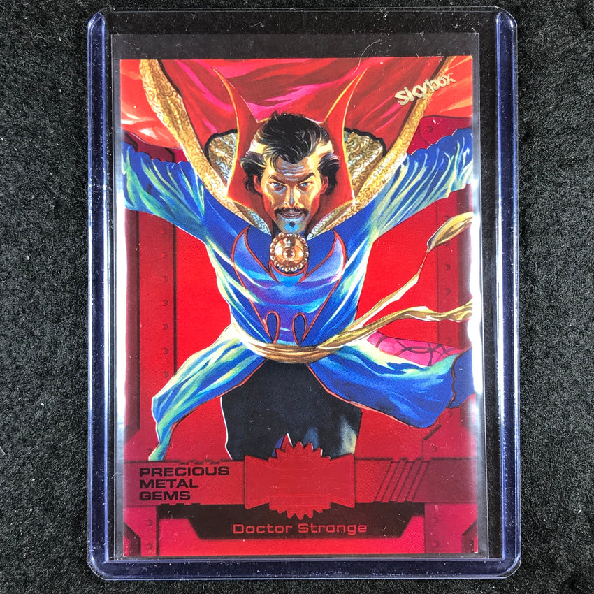 2024 Metal Universe Avengers DOCTOR STRANGE Precious Metal Gems Red 88/100 #86