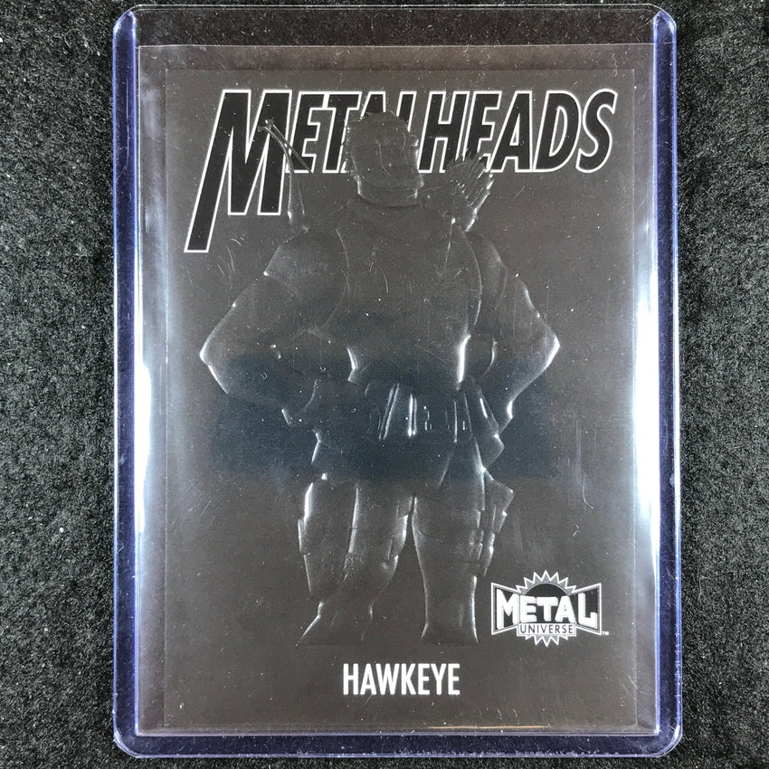2024 Marvel Metal Universe Avengers HAWKEYE Metalheads Black 7/25
