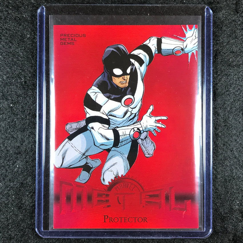 2024 Metal Universe Avengers PROTECTOR Retro Precious Metal Gems Red 55/100 #40