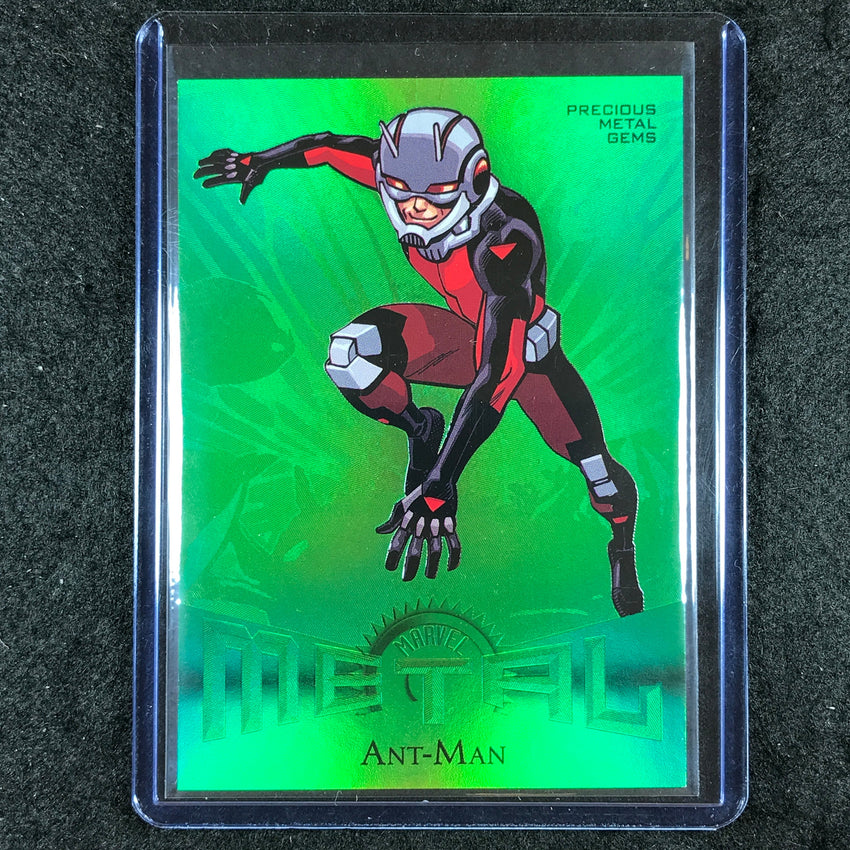 2024 Metal Universe Avengers ANT-MAN Retro Precious Metal Gems Green 2/100 #10