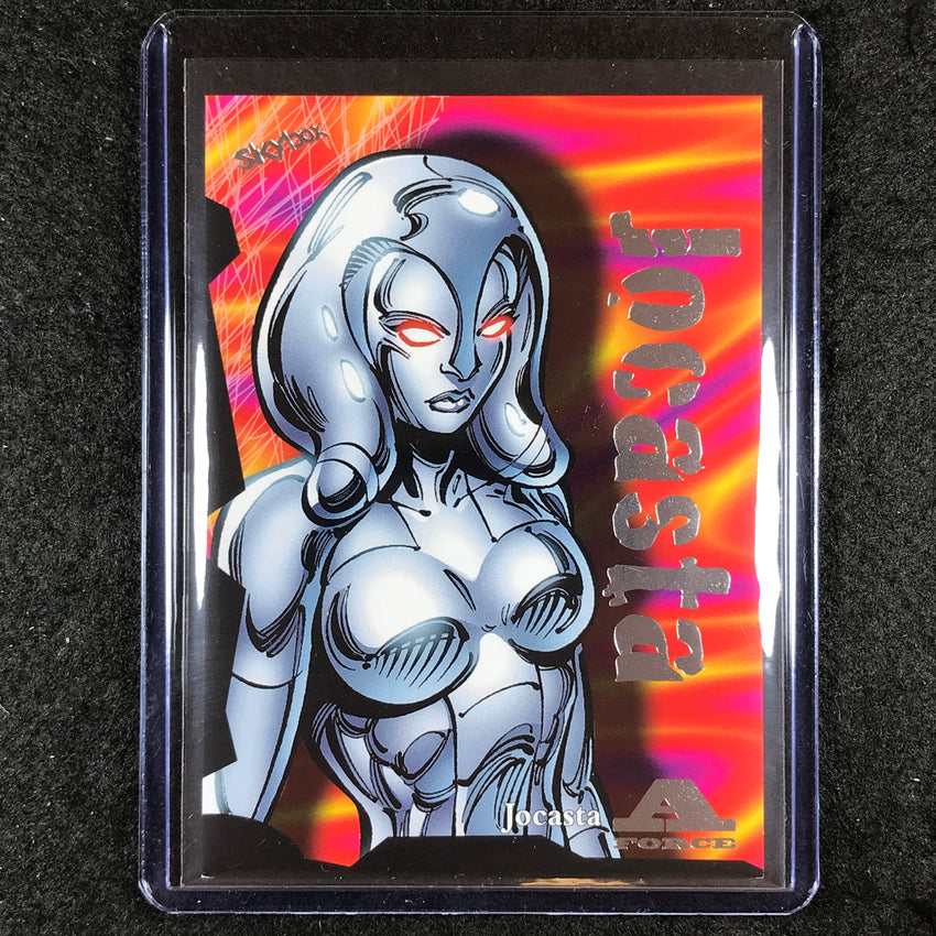 2024 Marvel Metal Universe Avengers JOCASTA A-Force Rave 13/100 #8