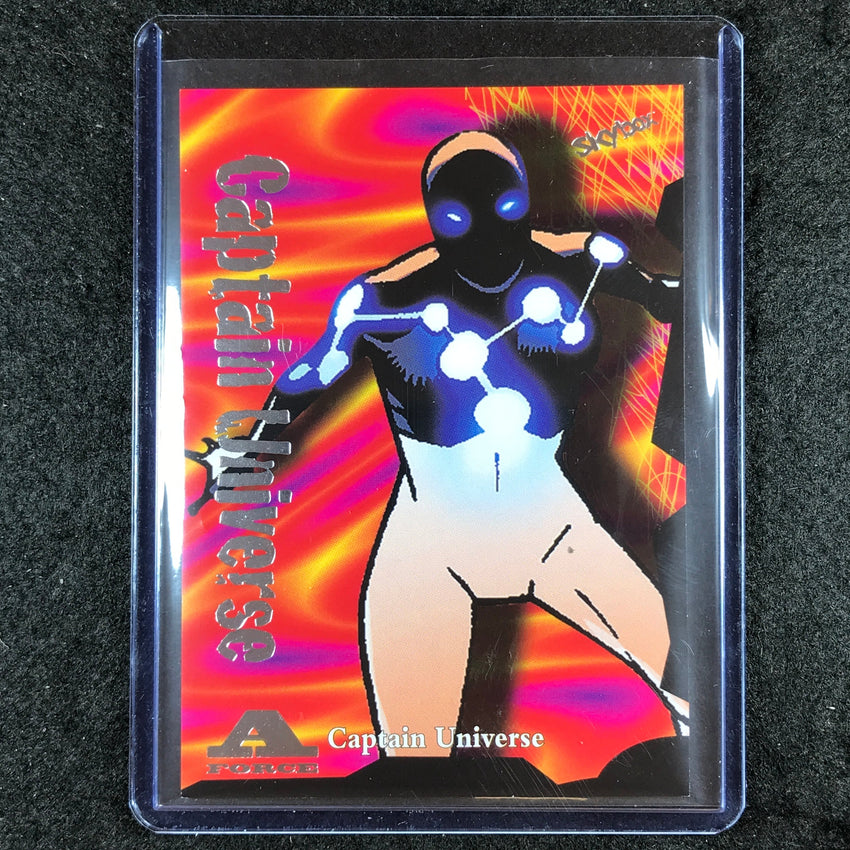 2024 Marvel Metal Universe Avengers CAPTAIN UNIVERSE A-Force Rave 36/100 #21