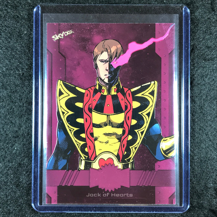 2024 Marvel Metal Universe Avengers JACK OF HEARTS Base Pink FX 35/75 #16
