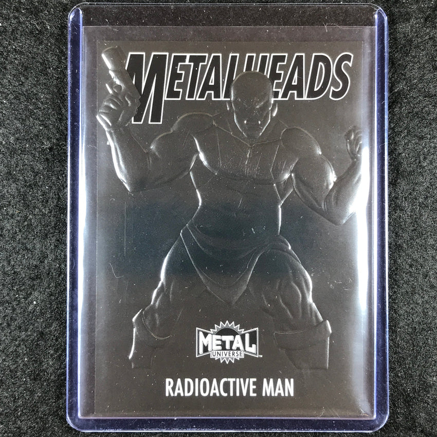 2024 Marvel Metal Universe Avengers RADIOACTIVE MAN Metalheads Black 7/25