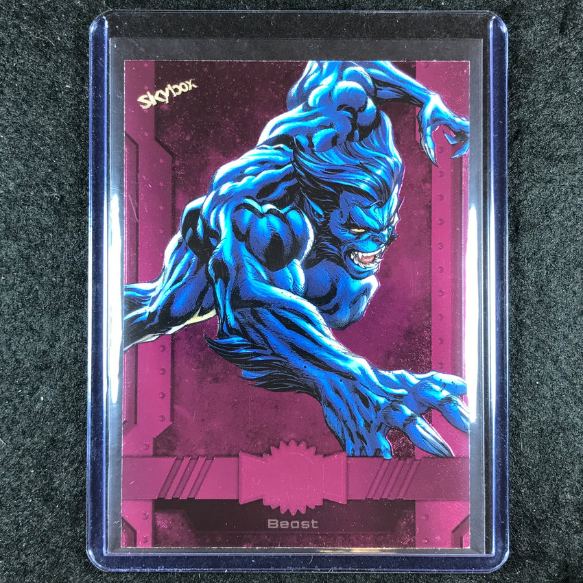 2024 Marvel Metal Universe Avengers BEAST Base Pink FX 73/75 #76
