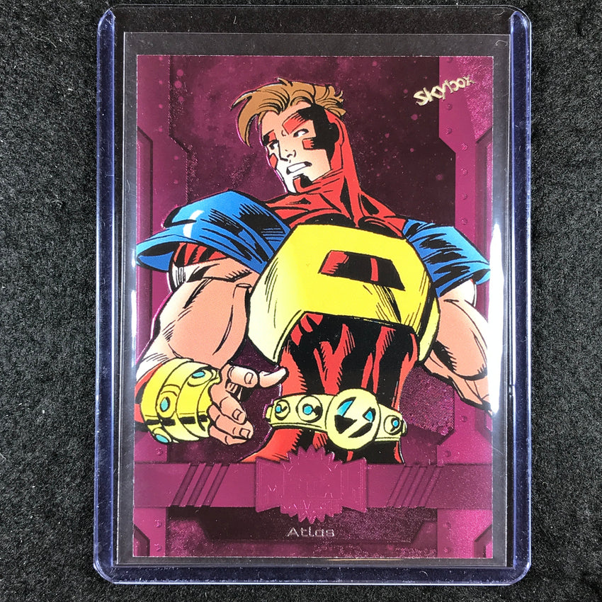2024 Marvel Metal Universe Avengers ATLAS Base Pink FX 20/75 #81