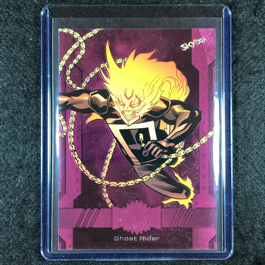 2024 Marvel Metal Universe Avengers GHOST RIDER Base Pink FX 8/75 #84