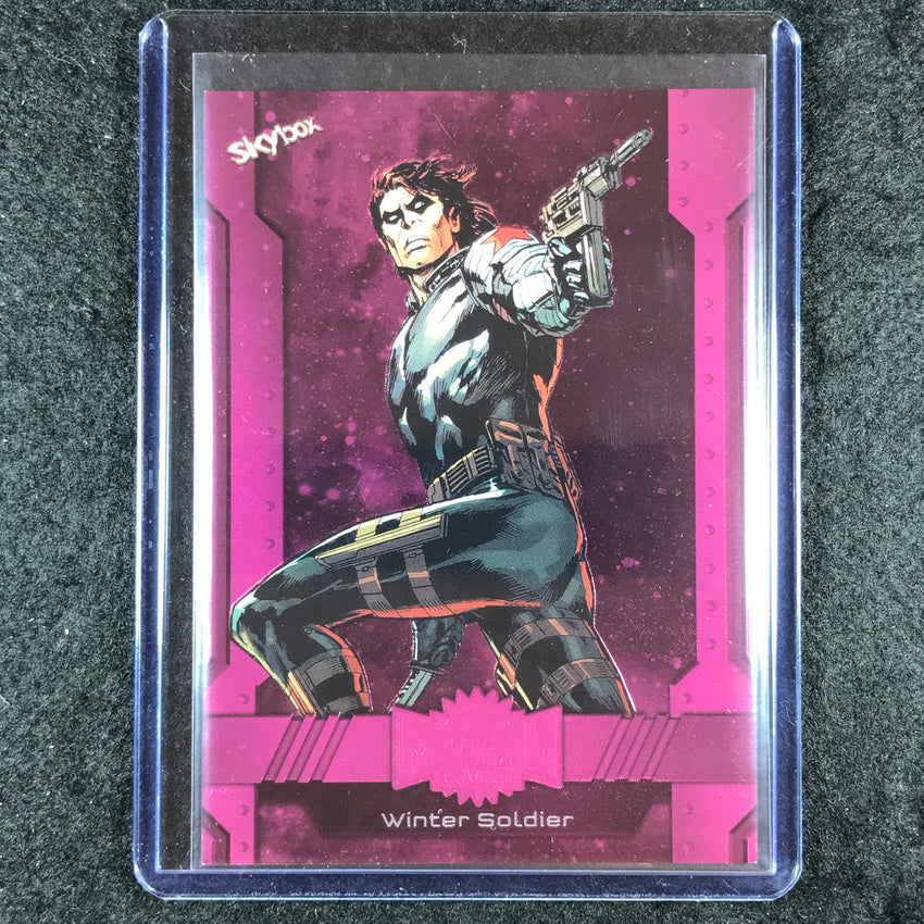 2024 Marvel Metal Universe Avengers WINTER SOLDIER Base Pink FX 61/75 #122