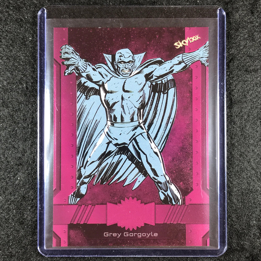 2024 Marvel Metal Universe Avengers GREY GARGOYLE Base Pink FX 3/75 #150