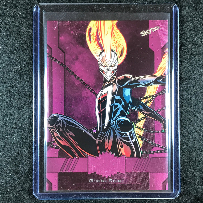 2024 Marvel Metal Universe Avengers GHOST RIDER Base Pink FX 64/75 #184