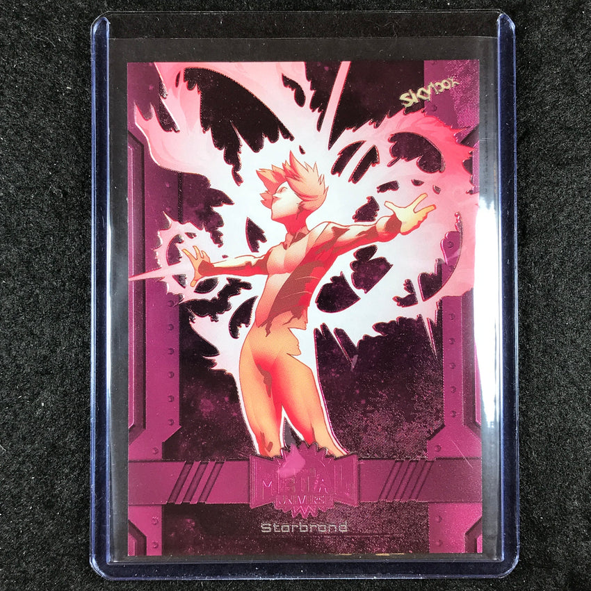 2024 Marvel Metal Universe Avengers STARBRAND Base Pink FX 36/75 #196