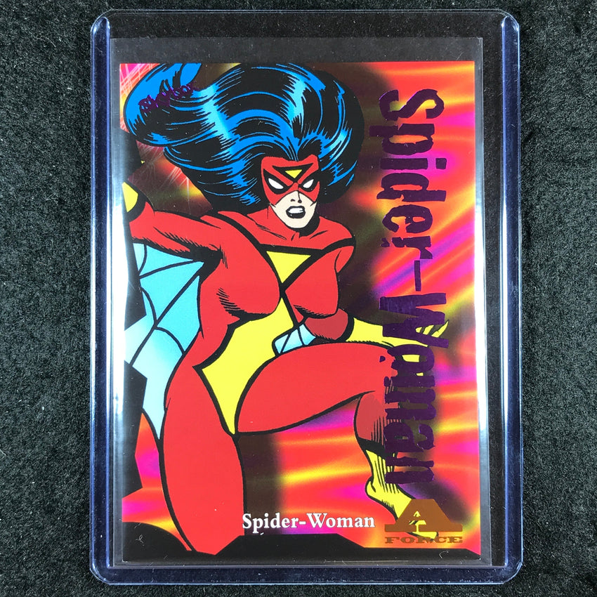 2024 Marvel Metal Universe Avengers SPIDER-WOMAN A-Force Mighty 28/63 #9