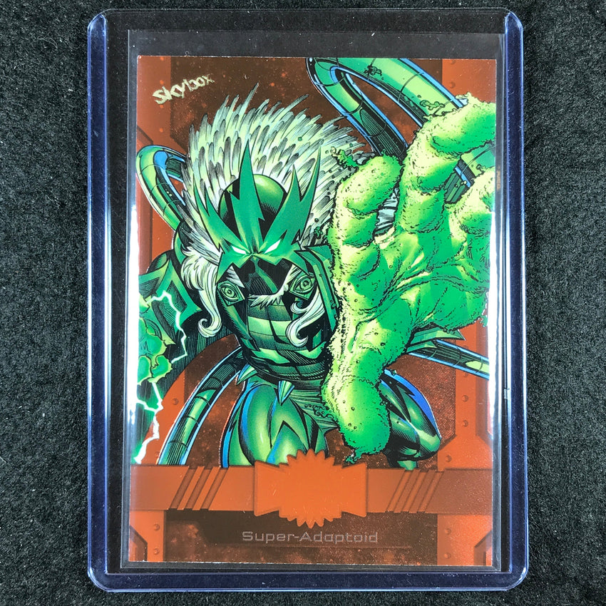 2024 Marvel Metal Universe Avengers SUPER-ADAPTOID Base Orange FX 21/25 #53
