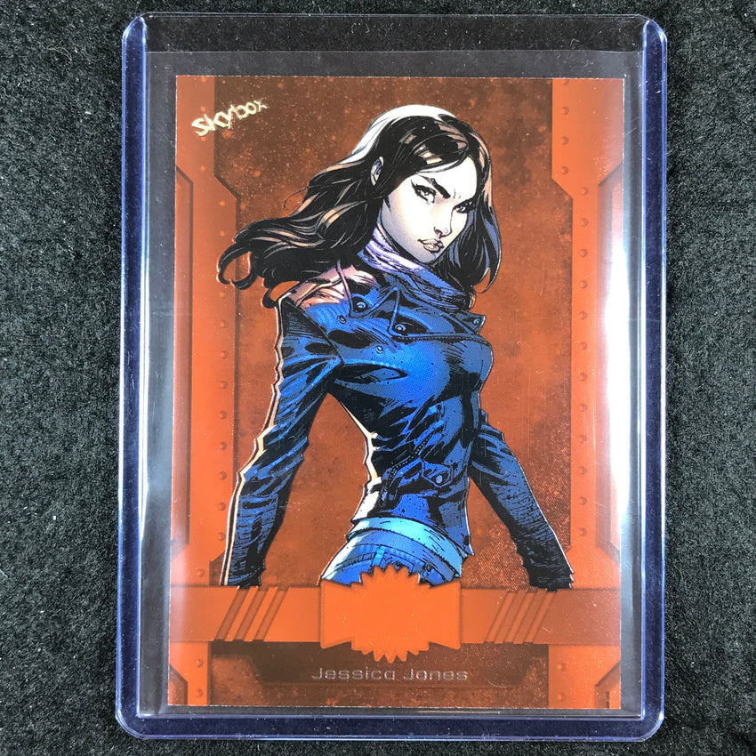 2024 Marvel Metal Universe Avengers JESSICA JONES Base Orange FX 22/25 #80