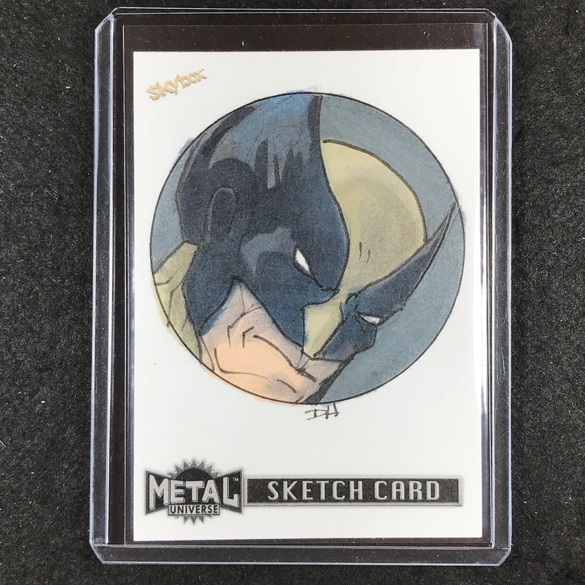 2024 Marvel Metal Universe Avengers WOLVERINE Artist Sketch 1/1 DAVID HINDELANG