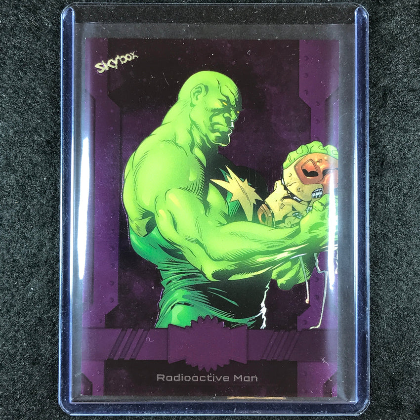 2024 Marvel Metal Universe Avengers RADIOACTIVE MAN Base Purple FX 167/199 #7