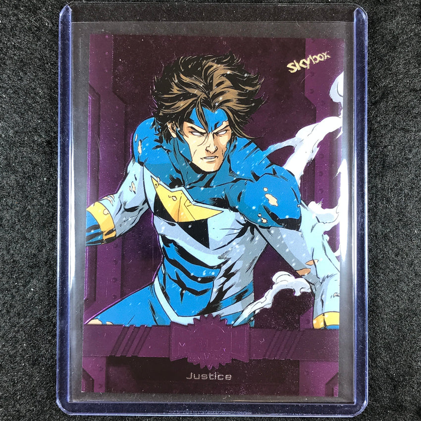 2024 Marvel Metal Universe Avengers JUSTICE Base Purple FX 109/199 #25