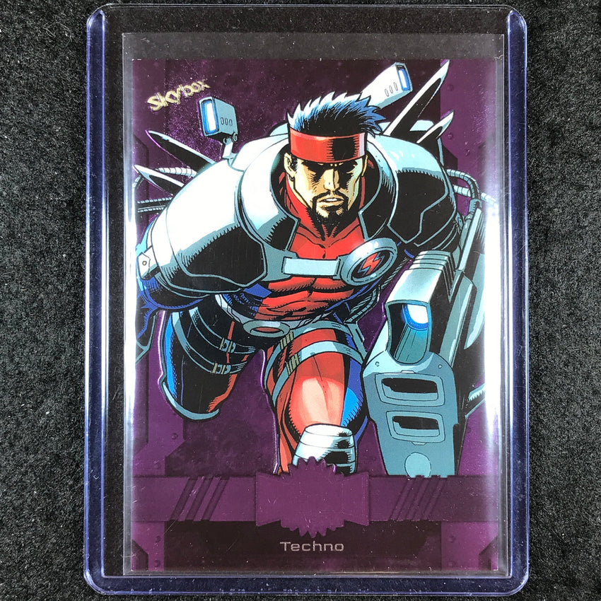 2024 Marvel Metal Universe Avengers TECHNO Base Purple FX 172/199 #36
