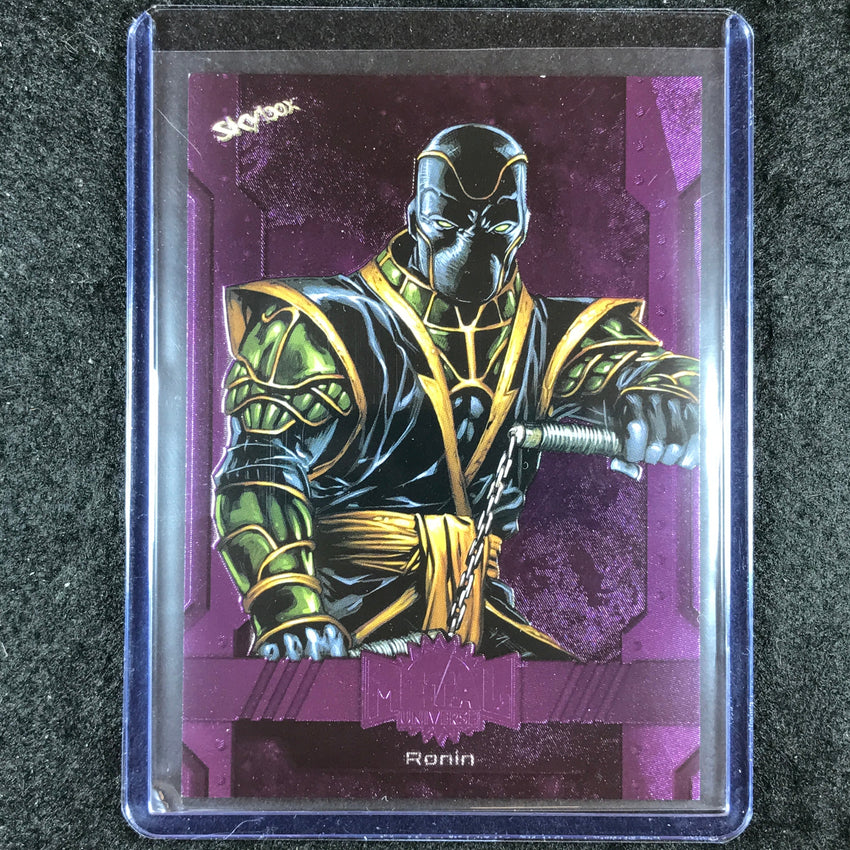 2024 Marvel Metal Universe Avengers RONIN Base Purple FX 43/199 #49