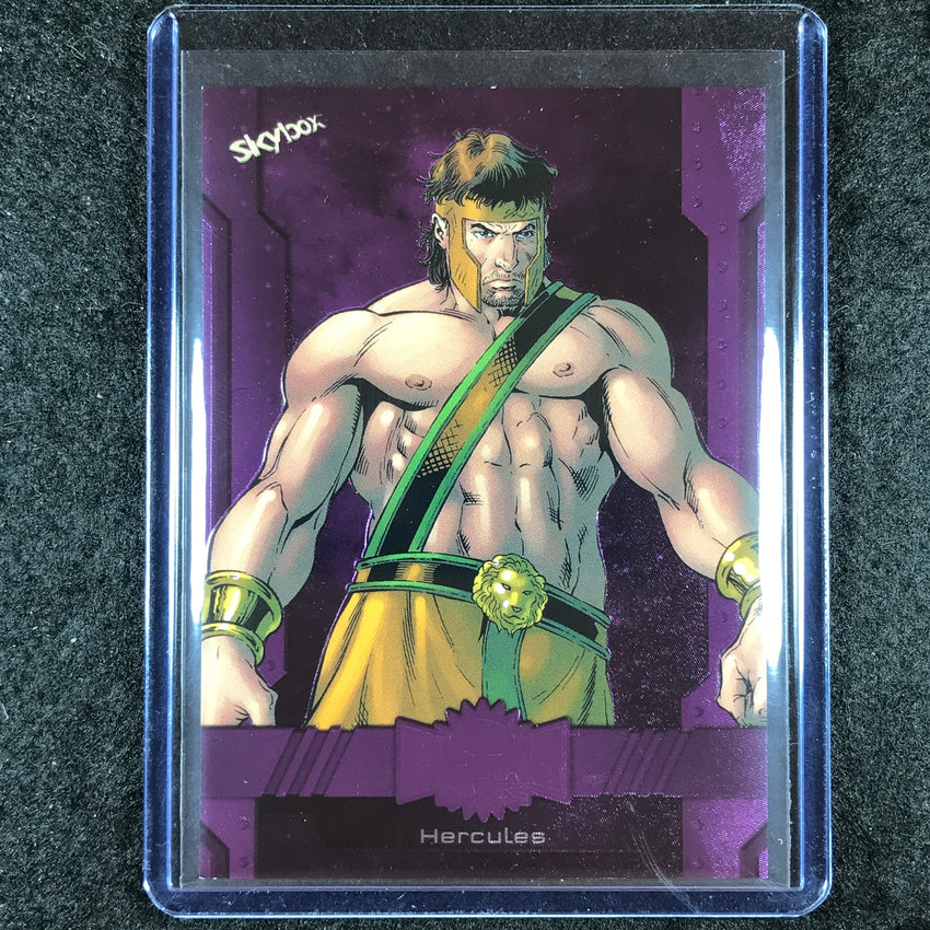 2024 Marvel Metal Universe Avengers HERCULES Base Purple FX 148/199 #55