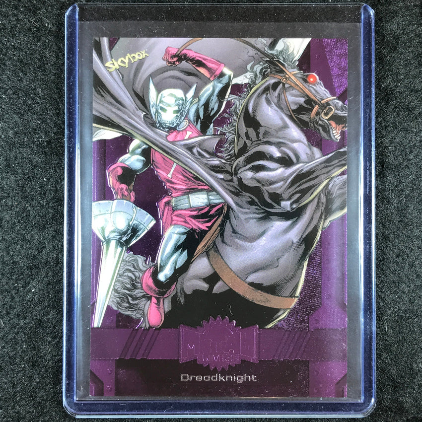 2024 Marvel Metal Universe Avengers DREADKNIGHT Base Purple FX 29/199 #60