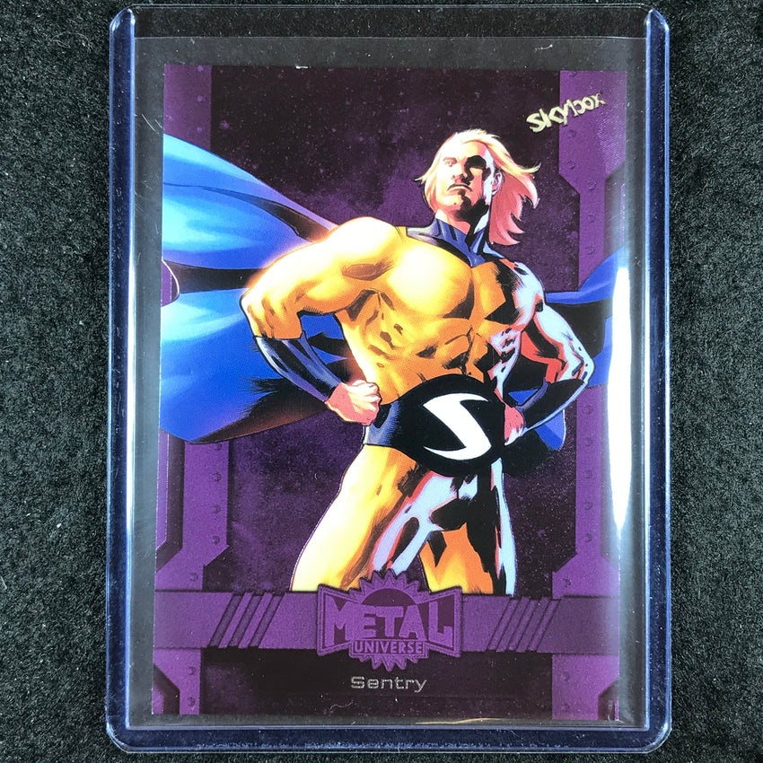 2024 Marvel Metal Universe Avengers SENTRY Base Purple FX 3/199 #137