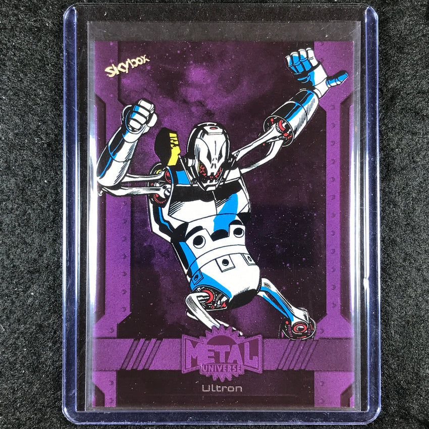 2024 Marvel Metal Universe Avengers ULTRON Base Purple FX 101/199 #148