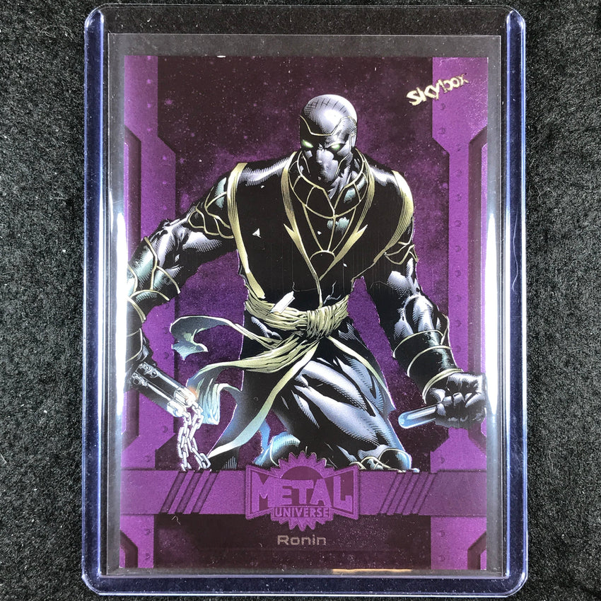 2024 Marvel Metal Universe Avengers RONIN Base Purple FX 183/199 #149