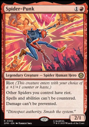 Spider-Punk - #092 Rare Marvel's Spider-Man