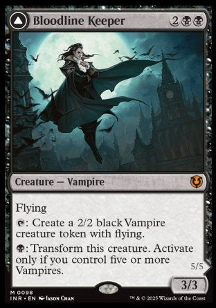 FOIL Bloodline Keeper - #098 - Mythic - Innistrad Remastered
