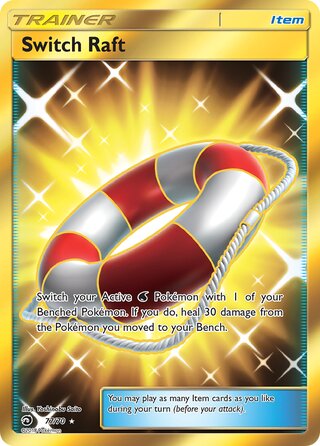 Switch Raft - 77/70 - Secret Rare - Dragon Majesty