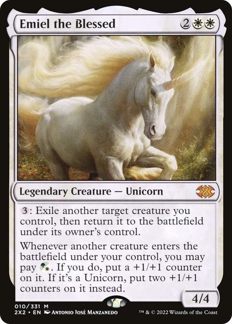 [FOIL] Emiel the Blessed #010 - MYTHIC 2X2 - Double Masters 2022