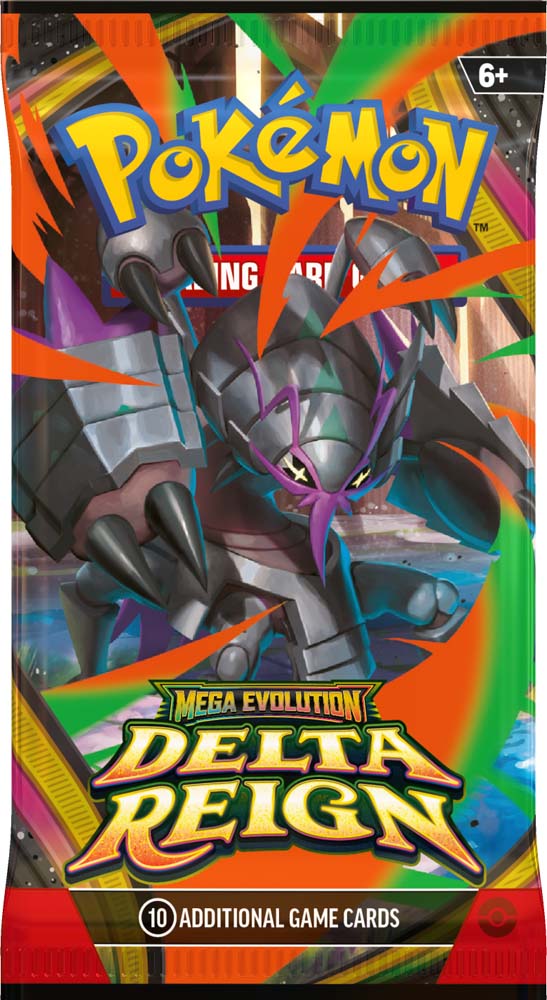 Pokemon TCG Mega Evolution— Delta Reign Booster Pack (Pre Order)-Cherry Collectables