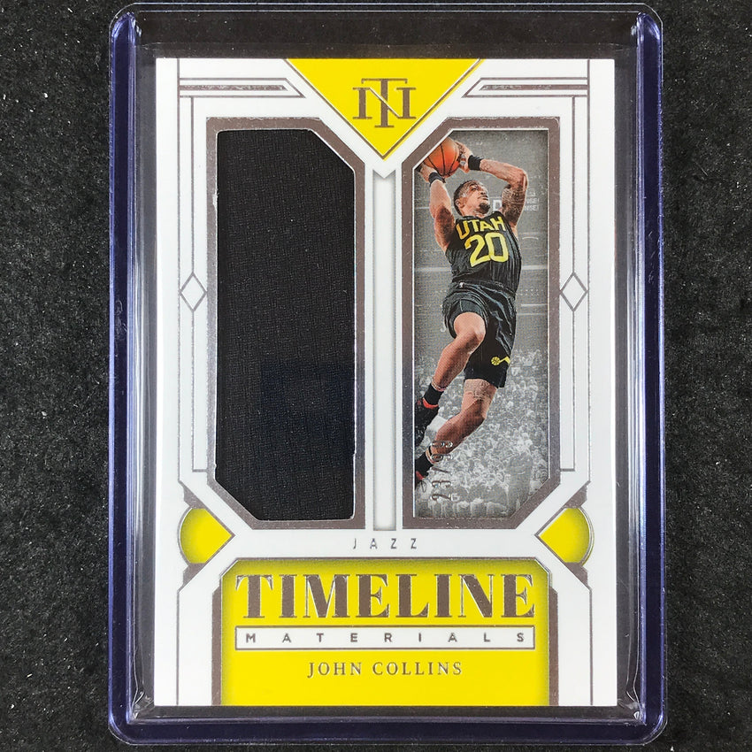 2023-24 National Treasures JOHN COLLINS Timeline Materials Jersey Relic 23/99