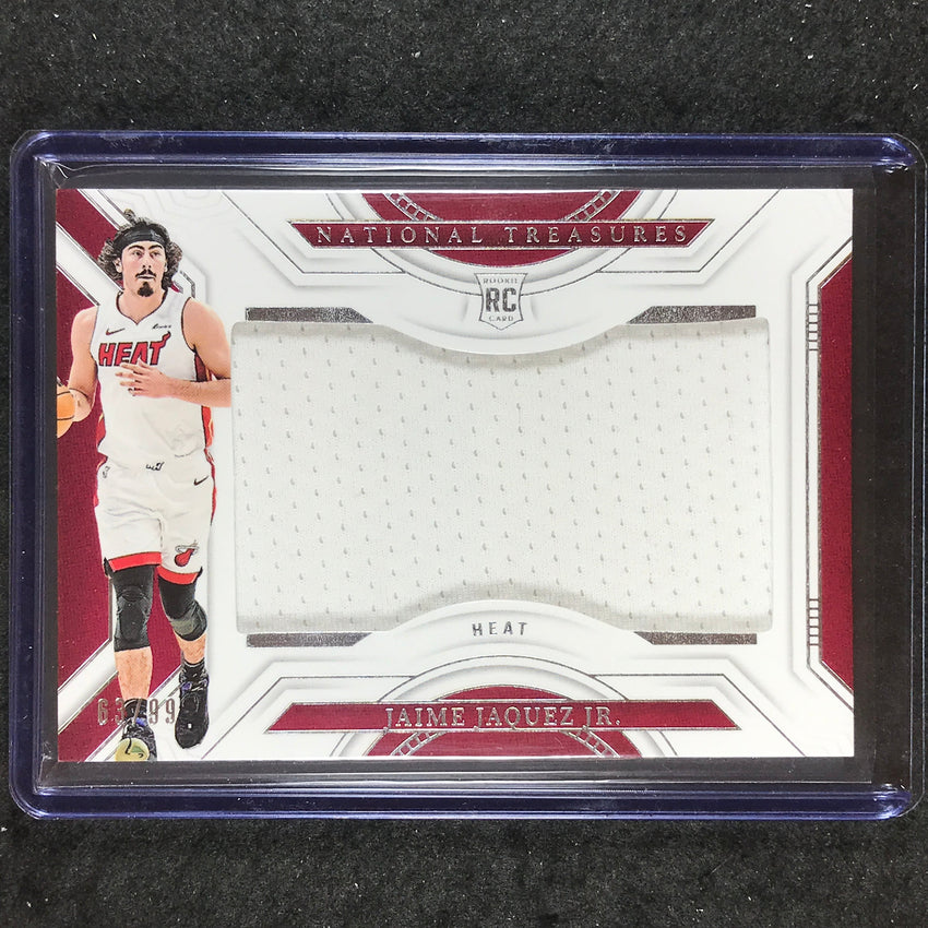 2023-24 National Treasures JAIME JAQUEZ JR. Rookie Jumbo Materials Jersey 63/99