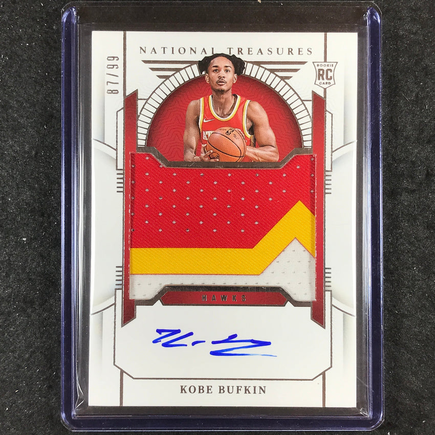 2023-24 National Treasures KOBE BUFKIN Rookie Patch Auto 87/99