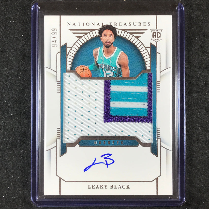 2023-24 National Treasures LEAKY BLACK Rookie Patch Auto 94/99