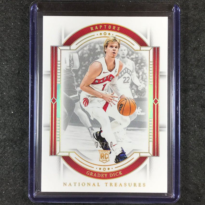 2023-24 National Treasures GRADEY DICK Rookie Base Gold 3/10 #28